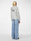 PCCHILLI ZIP Sweatshirt - Light Grey Melange