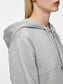 PCCHILLI ZIP Sweatshirt - Light Grey Melange