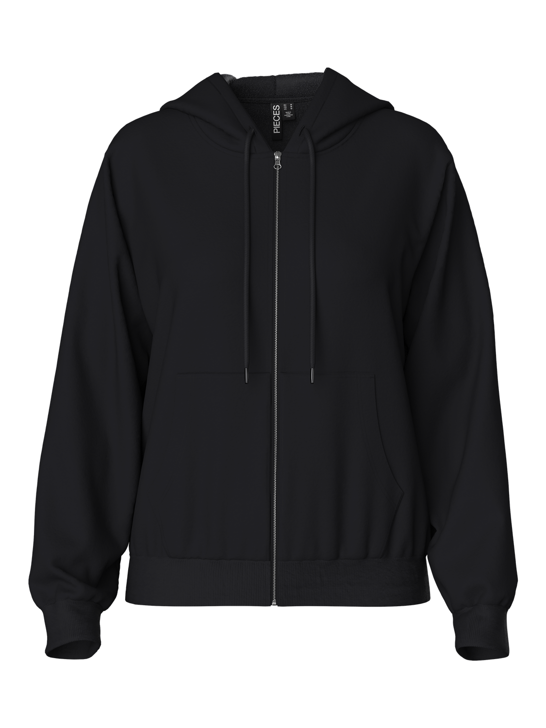 PCCHILLI ZIP Sweatshirt - Black