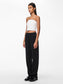 PCCHILLI WIDE Trousers - Black