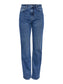 PCKELLY Highwaist Jeans - Medium Blue Denim